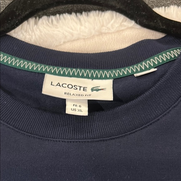 Lacoste Navy Long Sleeve Shirt - Picture 3 of 3